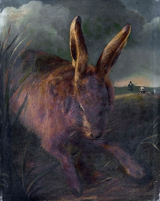 охота на зайца картины художников