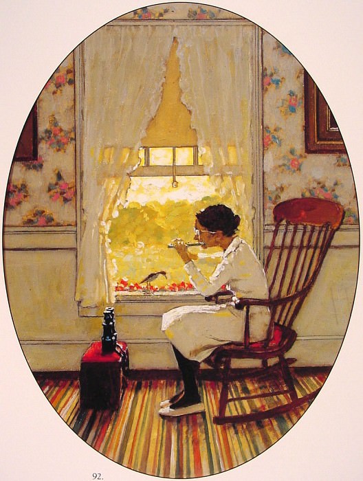 Willie Was Different. Norman Rockwell