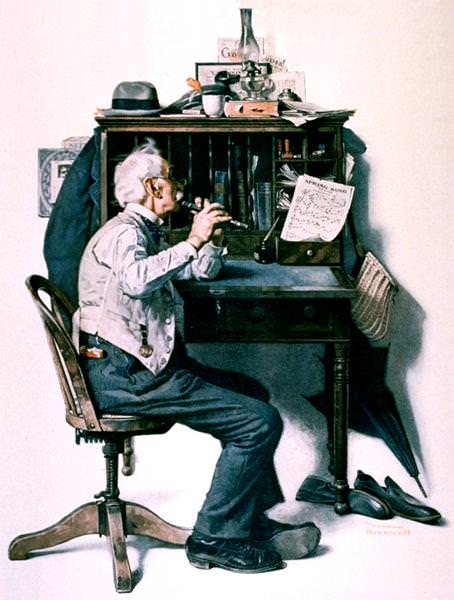 NR-FLUTE. Norman Rockwell