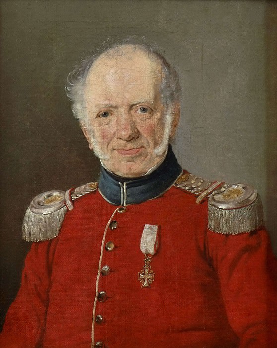 Portrait of Colonel von Darcheus. Jørgen Roed