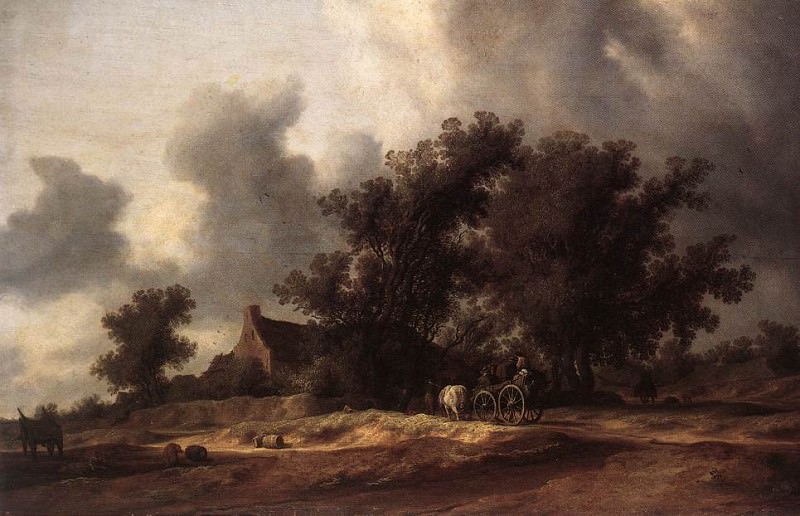 After the Rain WGA. Salomon Van Ruysdael