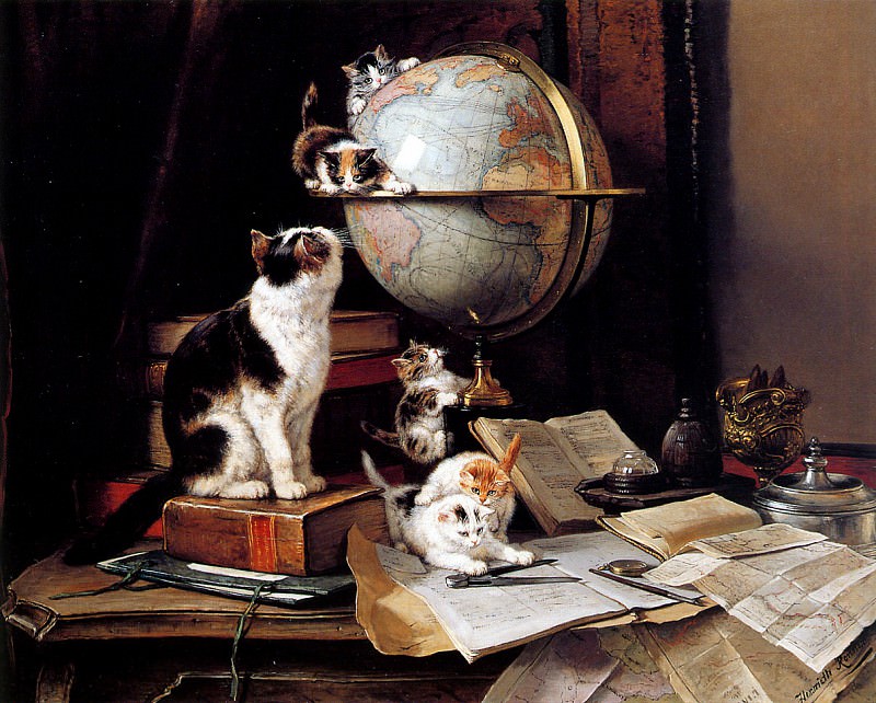 Travellers Of The World. Henriette Ronner-Knip