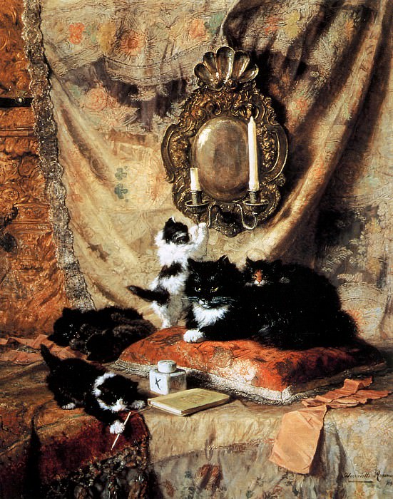 Labour rest and play. Henriette Ronner-Knip