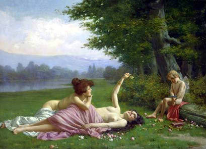 Tempting Cupid. Vittorio Reggianini