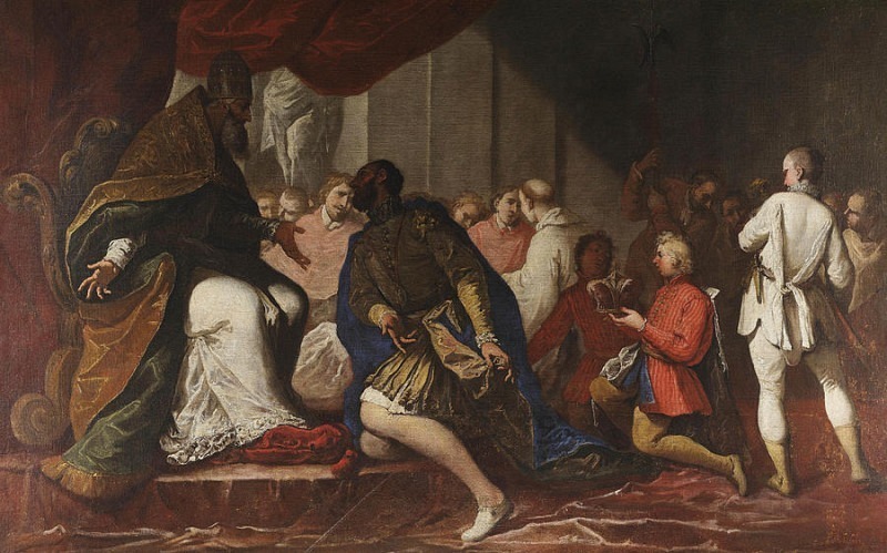 Павел III назначает своего сына Пьера Луиджи герцогом Пармы и Пьяченцы. Себастьяно Риччи