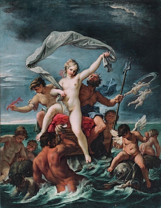 Нептун и Амфитрита. Себастьяно Риччи
