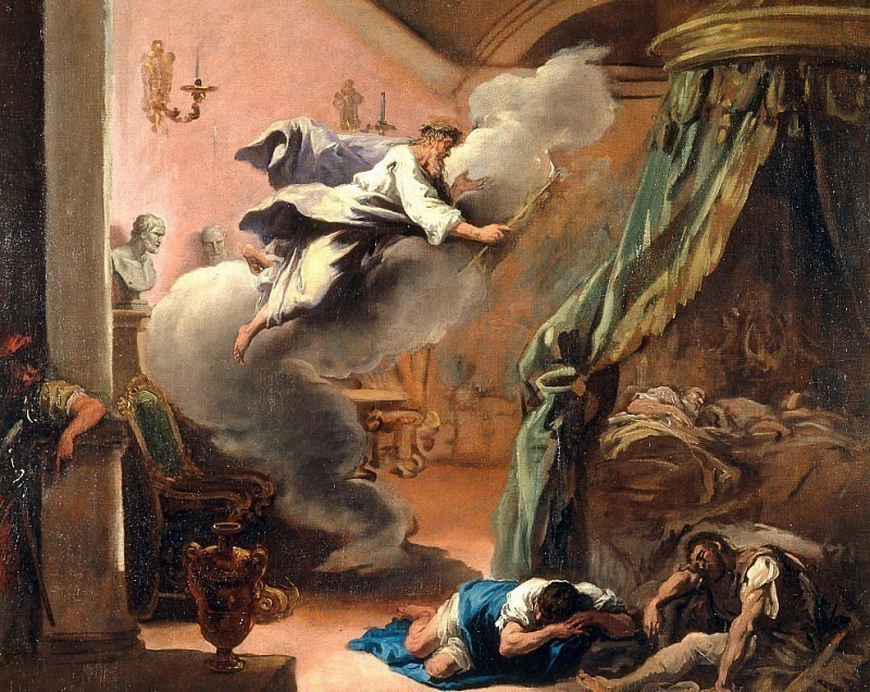 The Dream of Aesculapius. Sebastiano Ricci