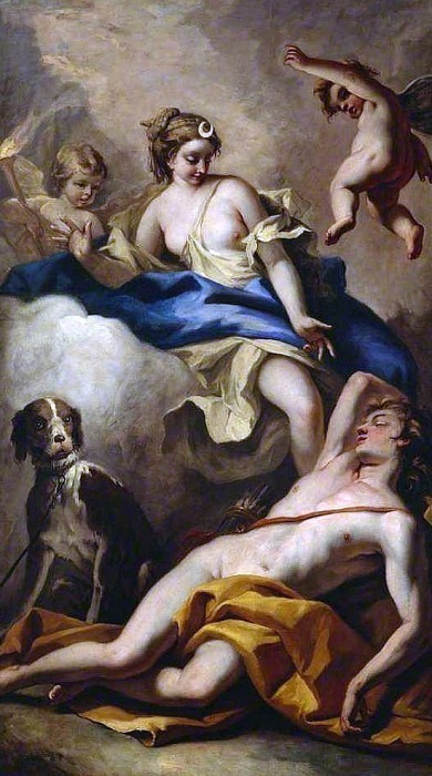 Diana and Endymion. Sebastiano Ricci