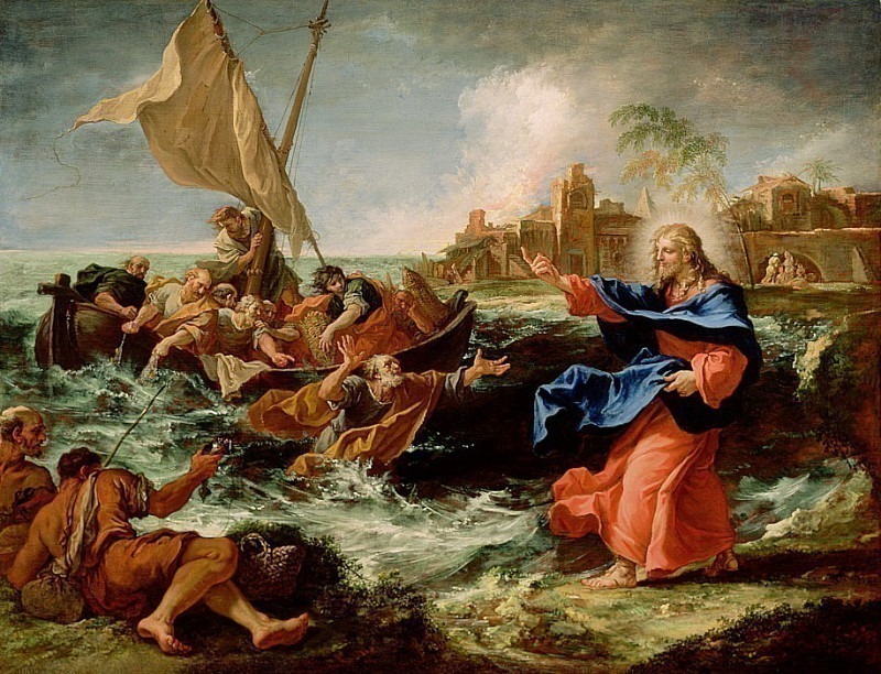 Christ at the Sea of Galilee. Sebastiano Ricci