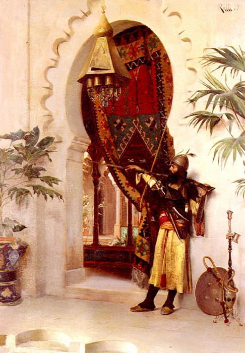 An Eastern Guard. Theodore Jacques Ralli