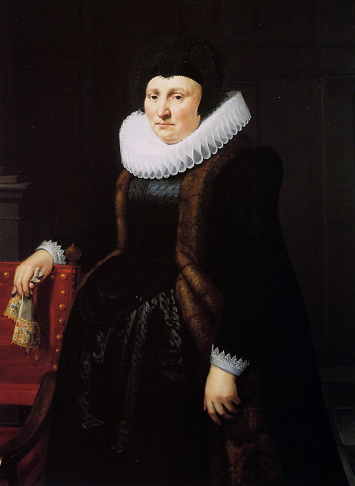 Unknown woman. Jan Anthonisz van Ravesteyn