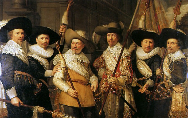 Officers of the Witte Vendel. Jan Anthonisz van Ravesteyn