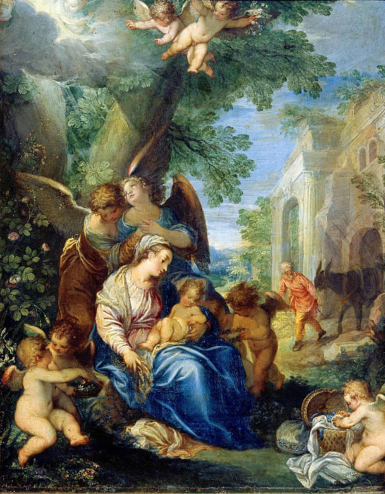 Отдых по пути в Египет. Ханс Роттенхаммер