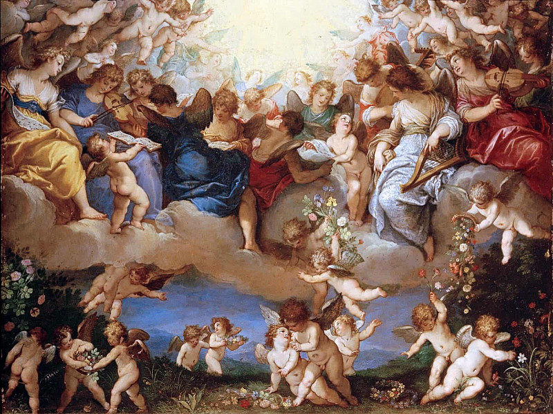 Музыкальные ангелы. Ханс Роттенхаммер