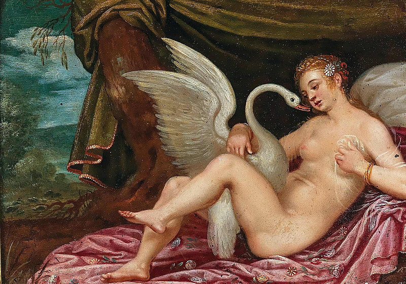 Леда и лебедь. Ханс Роттенхаммер