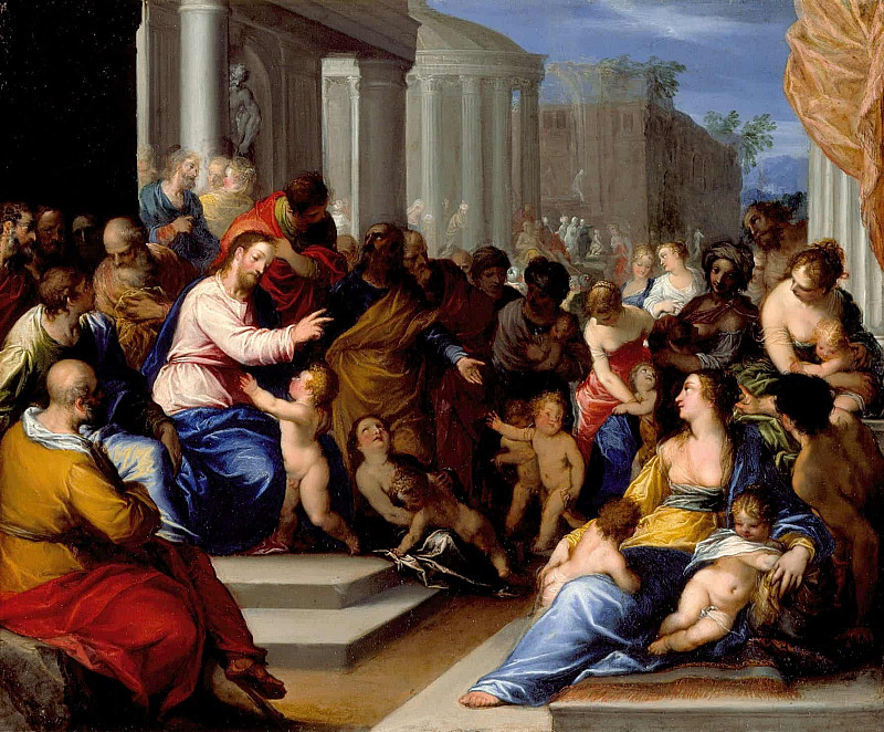 Пустите детей приходить ко Мне. Ханс Роттенхаммер