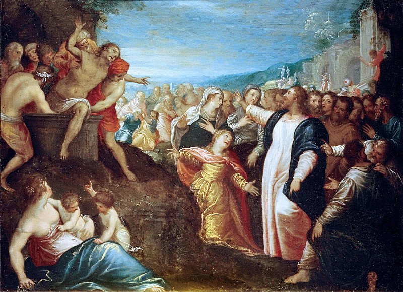 Воскрешение Лазаря. Ханс Роттенхаммер