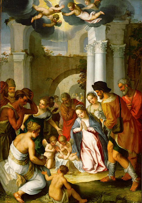 Поклонение пастухов. Ханс Роттенхаммер