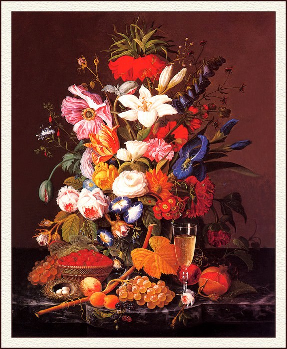 bs-flo- Severin Roesen- Victorian Bouquet. Северин Розен