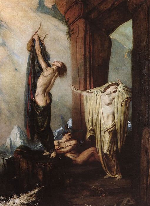 Orpheus and Eurydice. Шарль де Суси Рикеттс
