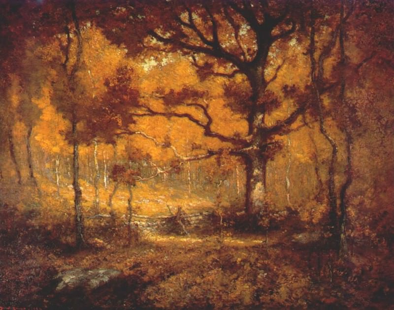 ranger autumn woodlands c1902. Генри Уорд Рейнджер