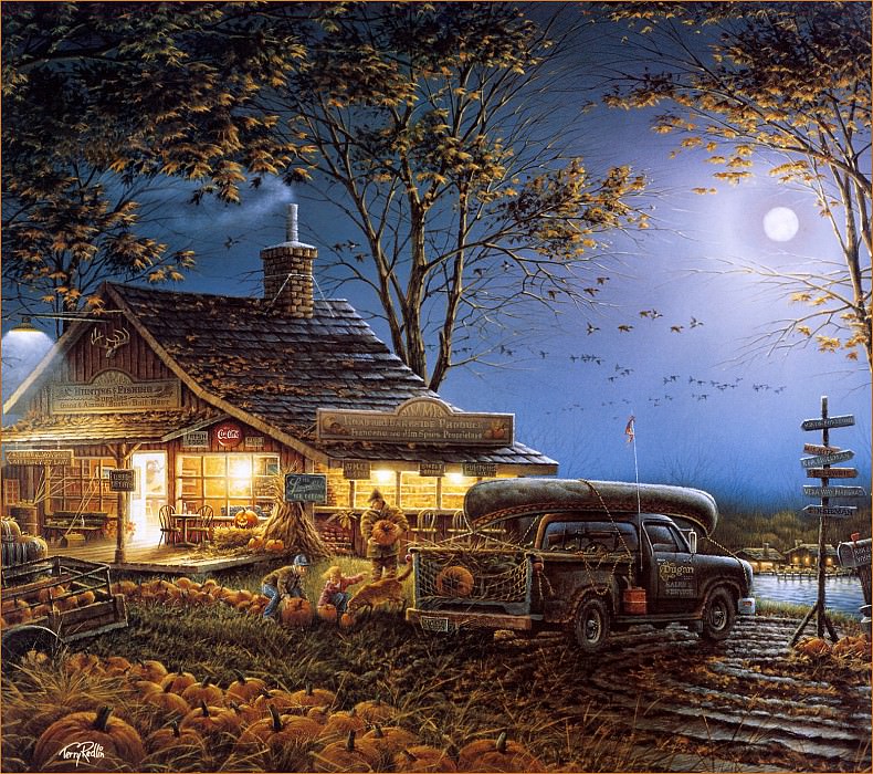 Autumn Traditions. Terry Redlin