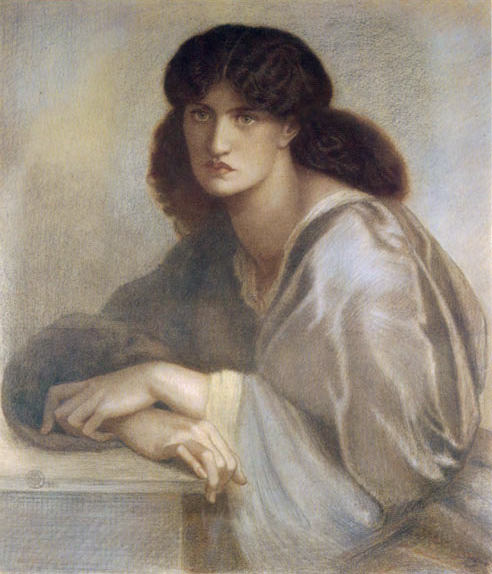 Jane Morris. Dante Gabriel Rossetti