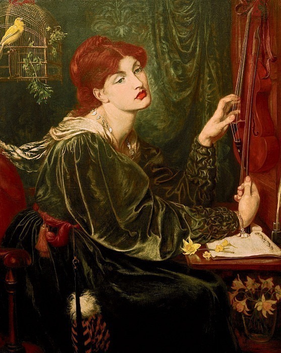 Veronica Veronese. Dante Gabriel Rossetti