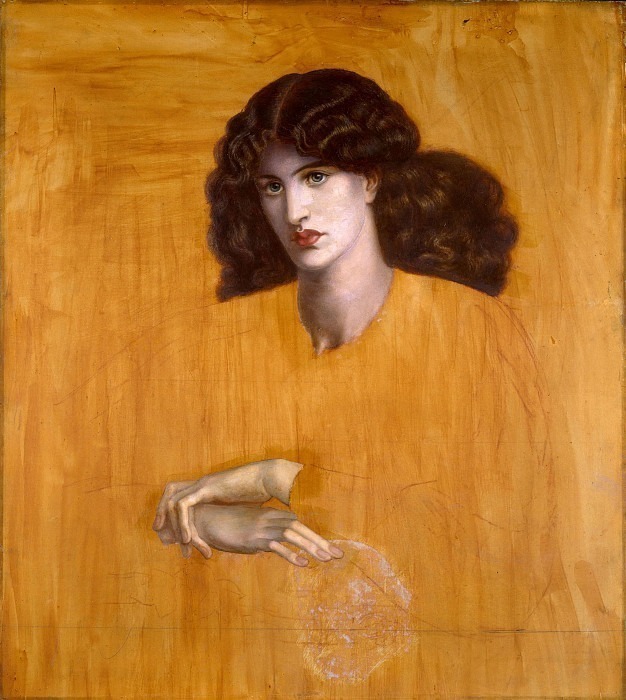 La Donna Della Finestra (The Lady of Pity). Dante Gabriel Rossetti