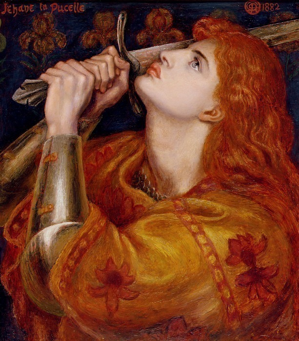 Joan of Arc. Dante Gabriel Rossetti