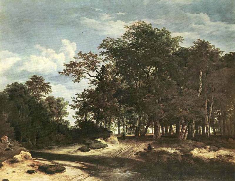 RUISDAEL Jacob Isaackszon van The Large Forest. Якоб ван Рёйсдал