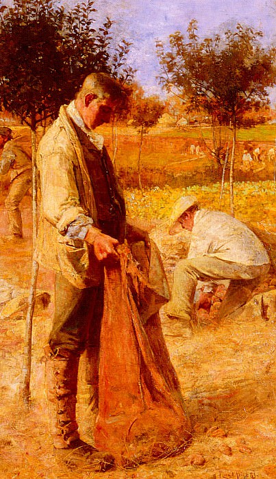 The Potato Harvesters. Flora Macdonald Reid