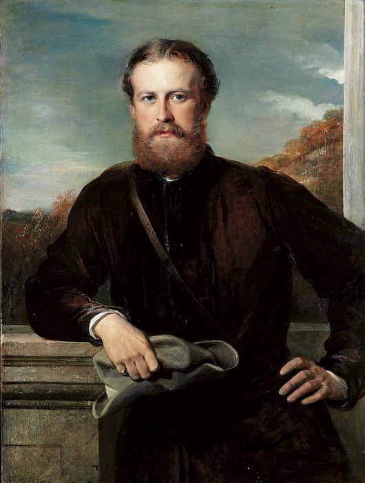Portrait of John Scott, 3rd Earl of Eldon. George Richmond