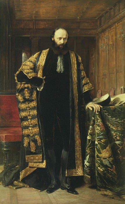Robert Gascoyne Cecil, 3rd Marquess of Salisbury. George Richmond