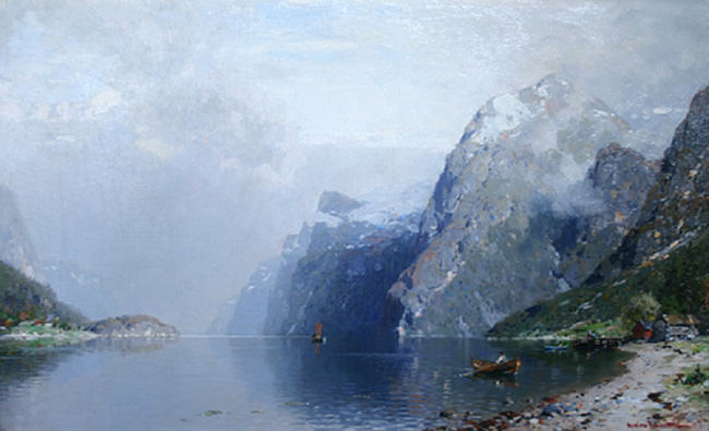 Rasmussen Georg Anton Norwegian Fjord. Георг Антон Расмуссен