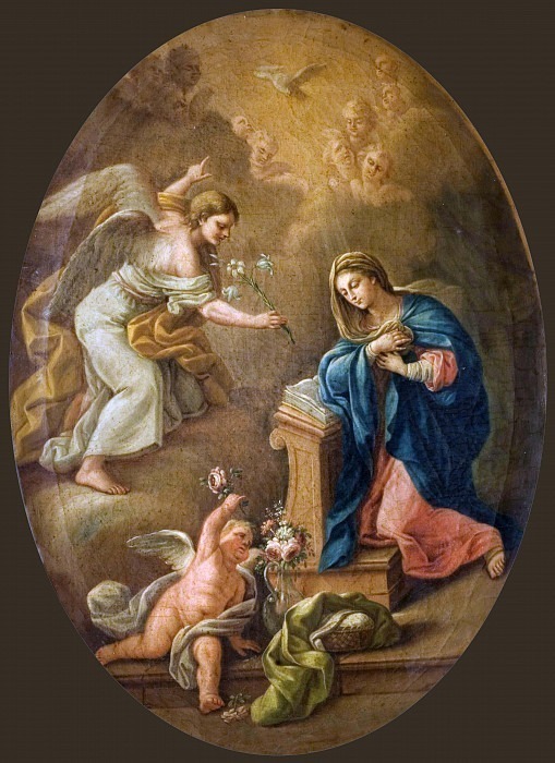 The Annunciation. Giovanni Stefano Robatto
