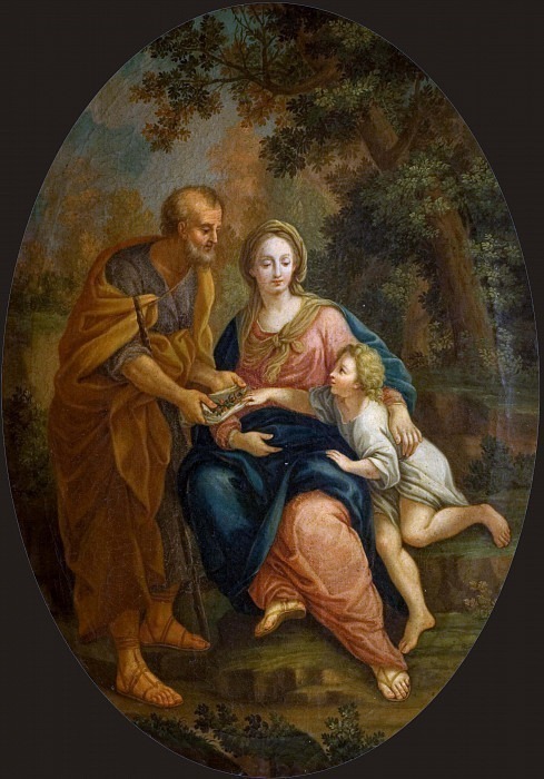 The Holy Family. Giovanni Stefano Robatto