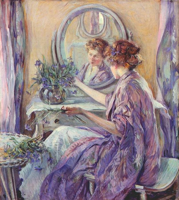 reid the violet kimono 1910. Рейд