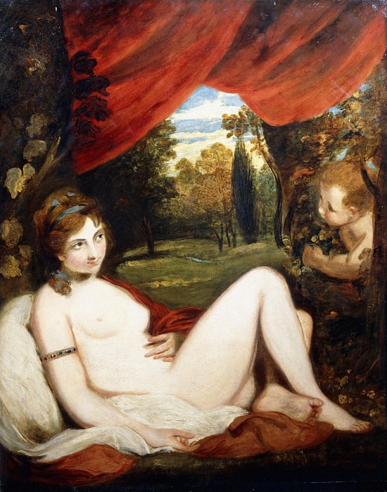 Venus and Cupid, or The Wanton Bacchante, Joshua Reynolds