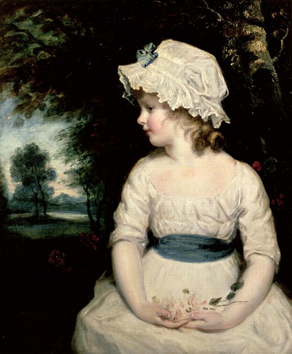 Simplicity – A Portrait of Miss Theophila Gwatkin, Joshua Reynolds