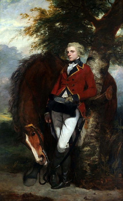 Captain George K. H. Coussmaker (1759-1801). Joshua Reynolds