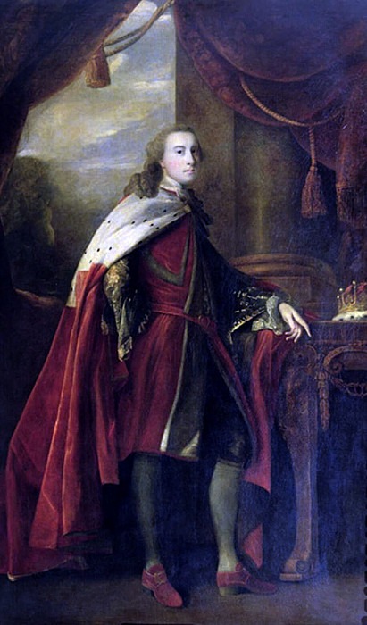 Portrait of William Legge (1731-1801) 2nd Earl of Dartmouth. Joshua Reynolds