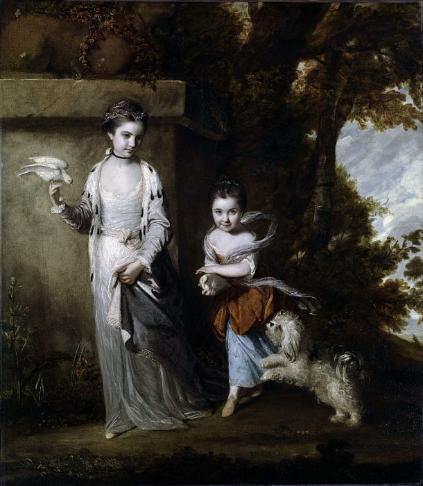 Portrait of the Ladies Amabel and Mary Jemima Yorke, Joshua Reynolds