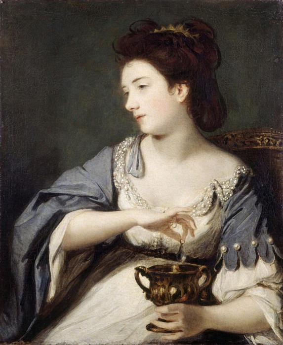 Kitty Fisher as Cleopatra, Joshua Reynolds