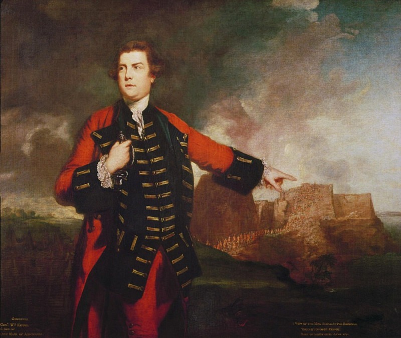 General William Keppel, Storming the Morro Castle, Joshua Reynolds