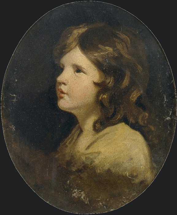 Head of a Boy. Joshua Reynolds