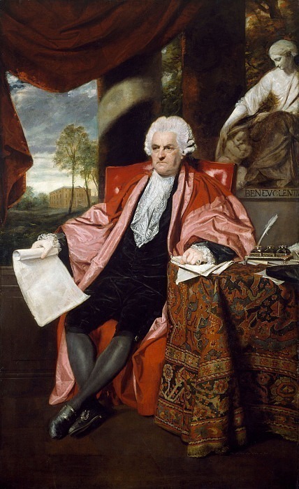 Portrait of Dr John Ash (1723-1798). Joshua Reynolds