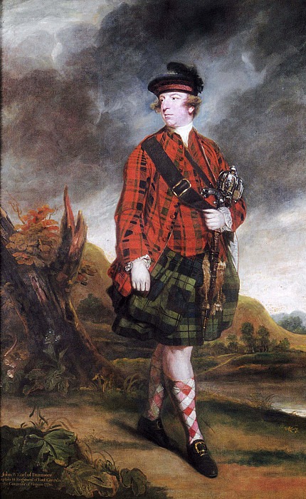 John Murray, 4th Earl of Dunmore, Joshua Reynolds