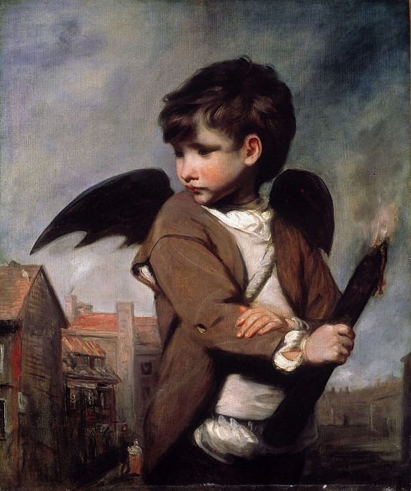 Cupid as Link Boy. Joshua Reynolds