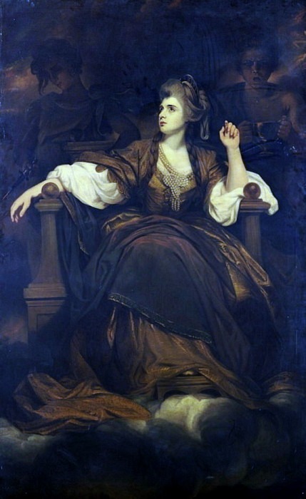 Mrs. Siddons as The Tragic Muse. Joshua Reynolds